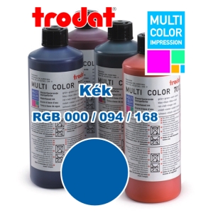 Trodat festék 7012 kék 1000 ml (színkód: 000.094.168) Multi Color Impression