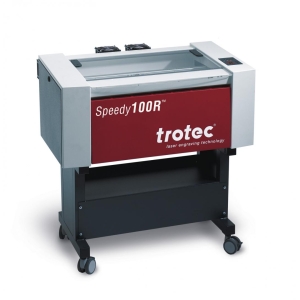 Trotec 8010 Speedy-100 R C12 CO2 síkágyas lézergravírozó gép és tartozékai