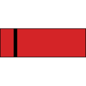 Laserfolie 0,2 mm 7131 piros/fekete (2 réteg+öntapadó) 610 x 305 mm (beltéri)