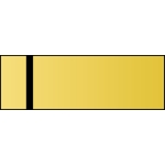 Laserfolie 0,2 mm 7163 EU-arany/fekete (2 réteg+öntapadó) 610 x 305 mm (beltéri)