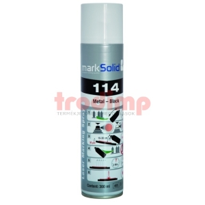 markSolid 114 aerosol spray fémre, fekete, 300ml CO2/YAG/YBF lézerekhez