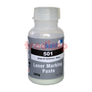 markSolid 501 fehér 50 gr, CO2/YAG/YBF lézerekhez, üvegre, kövekre, kerámiára (LMC-098)