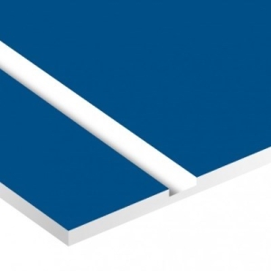 TroLase 3,2 mm Kék/Fehér (2 réteg) 616 x 1245 mm / L512-209 (kültéri)