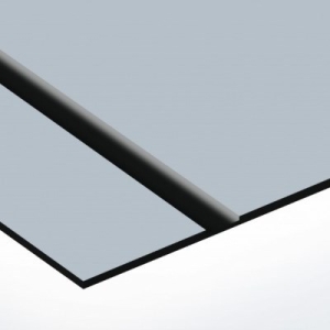 TroLase Lights 0,1 mm Ezüst/Fekete (2 réteg+öntapadó) 305 x 600 mm / LL73-201 (kültéri)