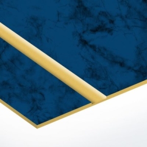 TroLase Thins 0,5 mm Kék Márvány/Arany (2 réteg) 614 x 1245 mm / LT577-202 (beltéri)