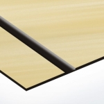 TroLase Thins 0,5 mm Szálhúzott Arany/Fekete (2 réteg) 614 x 1245 mm / LT734-202 (beltéri)