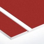 TroLase Textures 3,2 mm Piros/Fehér (2 réteg) 616 x 1245 mm / LTX642-209 (kültéri)
