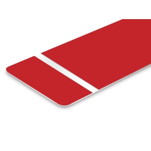 TroLase Foil 0,2 mm Piros/Fehér/(2 réteg+öntapadó) 305 x 610 mm / 139688  (kültéri)