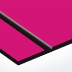 TroPly 1,6 mm Pink/Fekete (2 réteg) 616 x 1245 mm / P664-206 (beltéri)