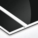 TroPly HiGloss 3,2 mm Fekete/Fehér/Fekete (3 réteg) 610 x 1238 mm / PH402-309 (kültéri)