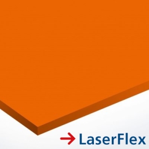 LaserFlex 0,1 mm LF612 Narancs - transzfer fólia lézergépekhez 297 x 420 mm (A3) / 65944